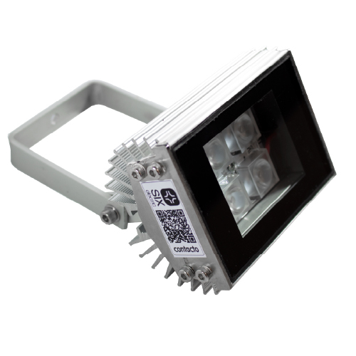 Proyector de exterior 4 led 8W 30º blanco frío